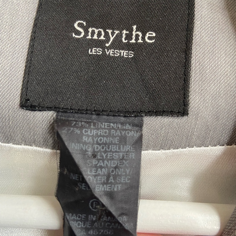 Smythe Sharp Shoulder Blazer - Picture 3 of 6